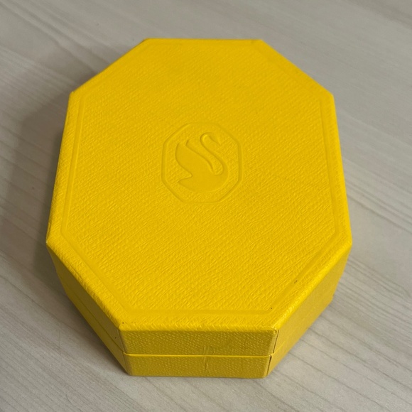 Swarovski Yellow  Empty Jewelry Gift Box - Picture 1 of 3
